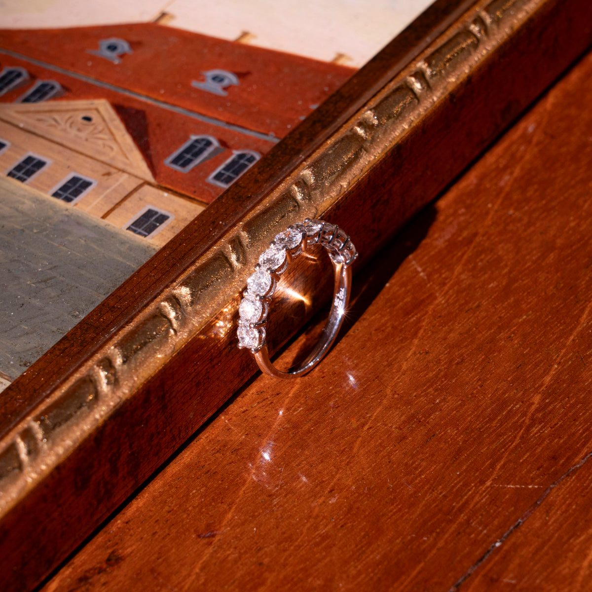 Ring mit Diamanten