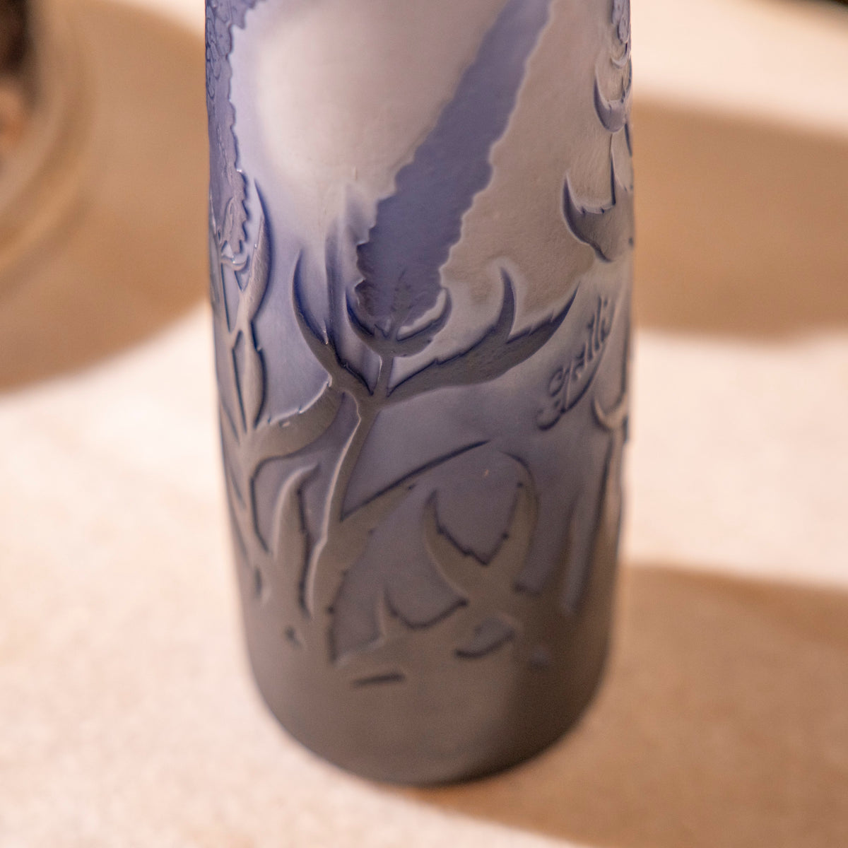 Stangenvase, Émile Gallé